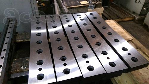 Шлифовка ножей для дробилок и гильотинных ножниц в Москве до 5000